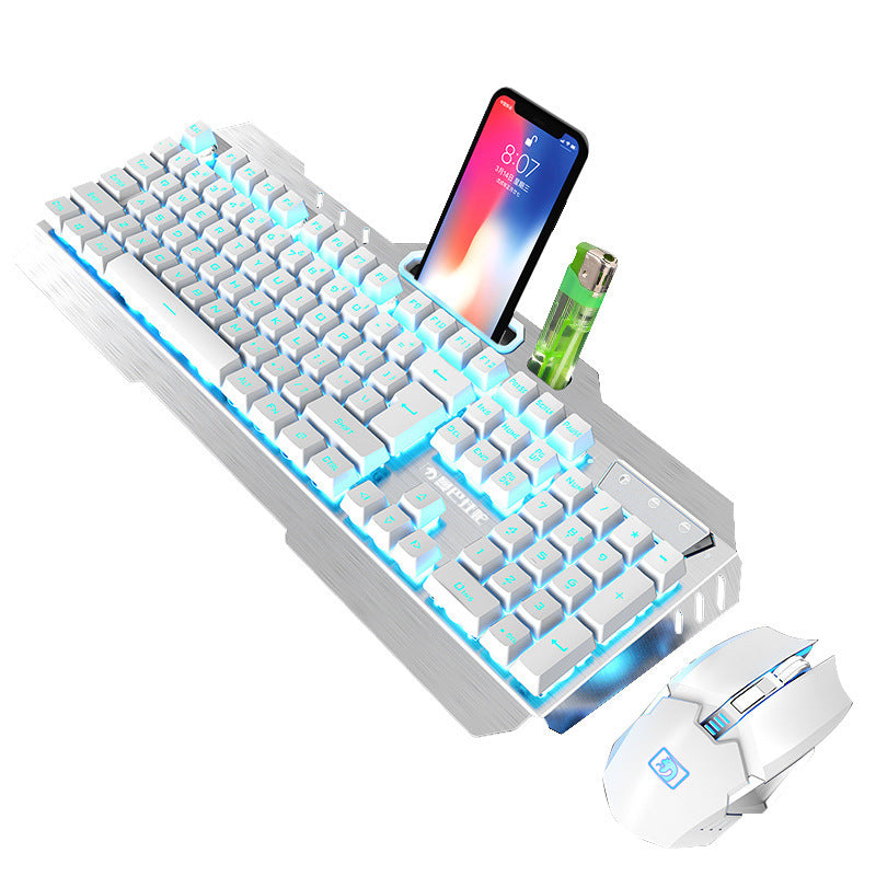 Wireless Charging Keyboard And Mouse Set