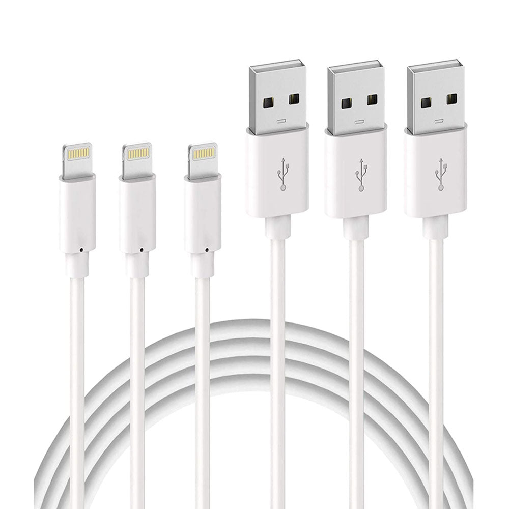 3PCS 1M USB Data Charging Cable  For IOS Phones