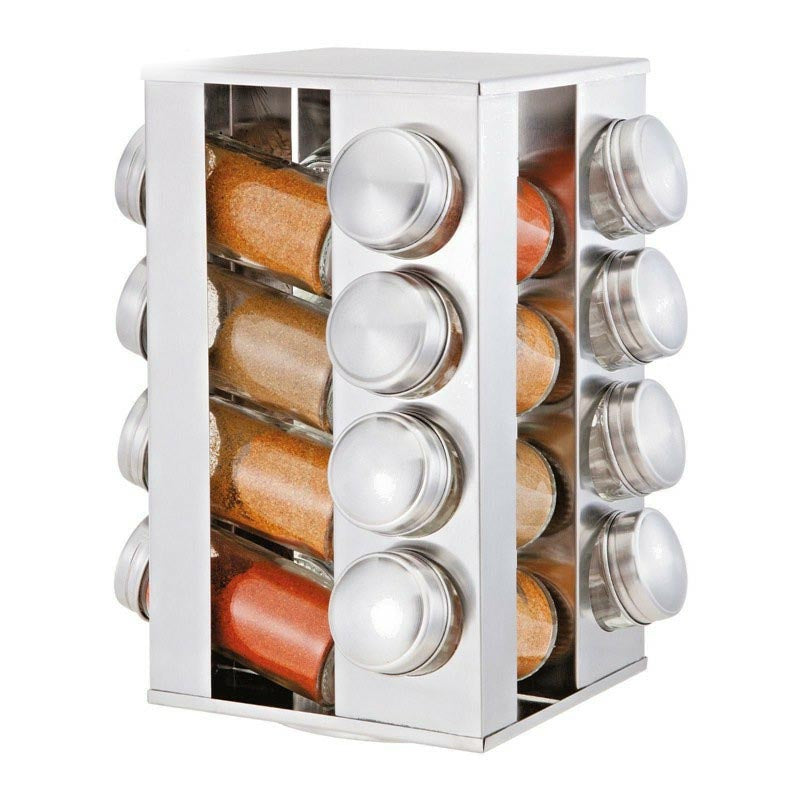 Stainless Steel Kitchen Jar Seasoning Bottle Storage Box