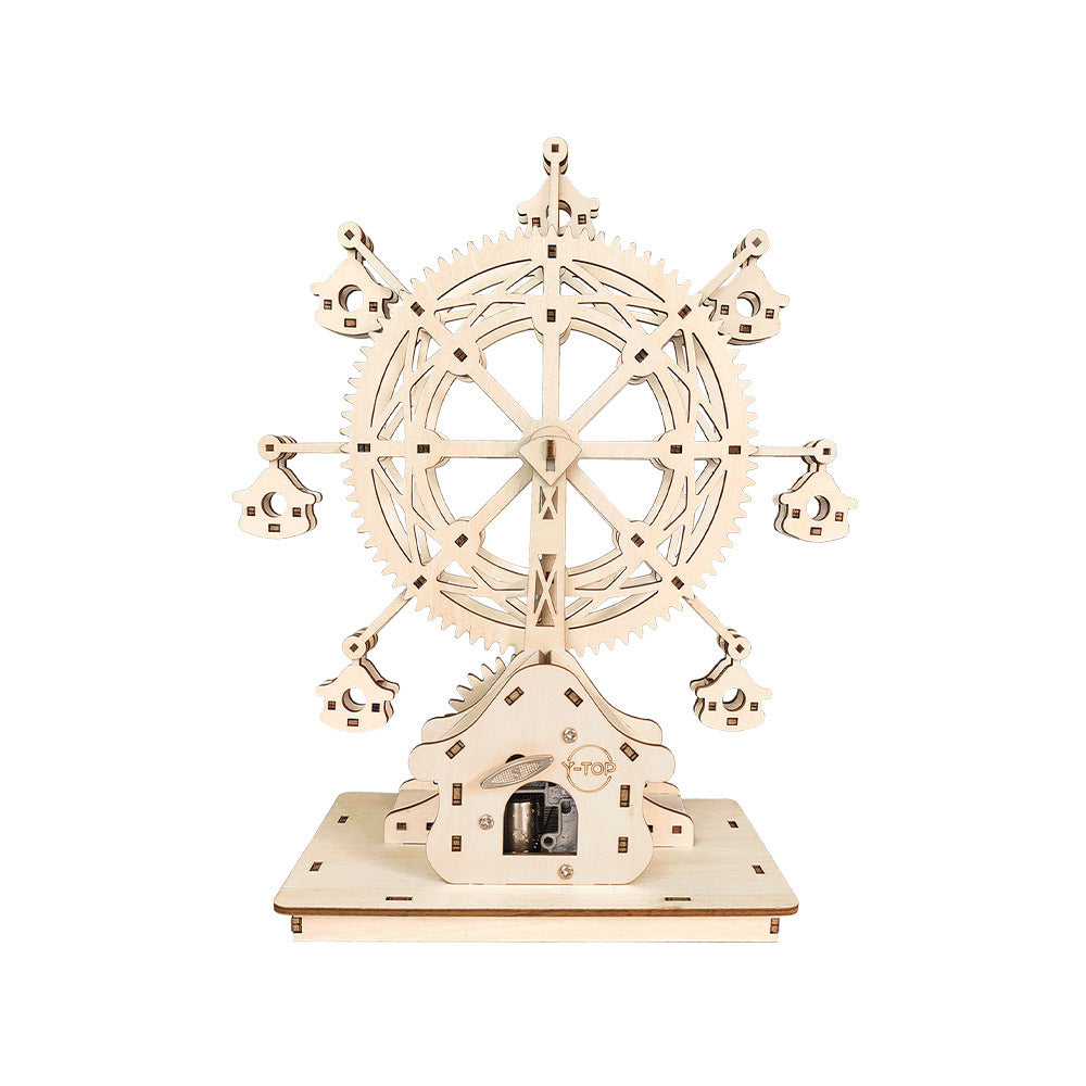 Rotating Ferris Wheel Music Box Puzzle Toys