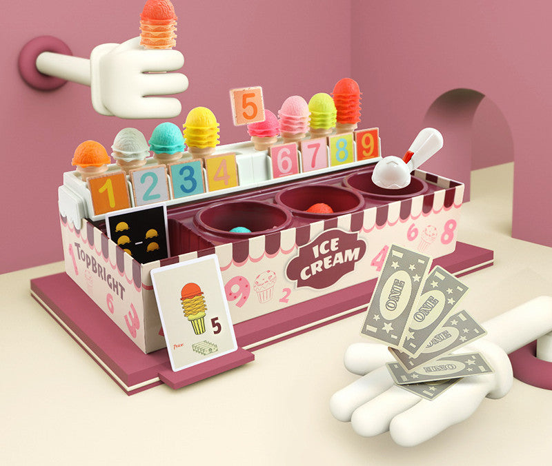 Play House Ice Cream Math Kitchen Toys For Children