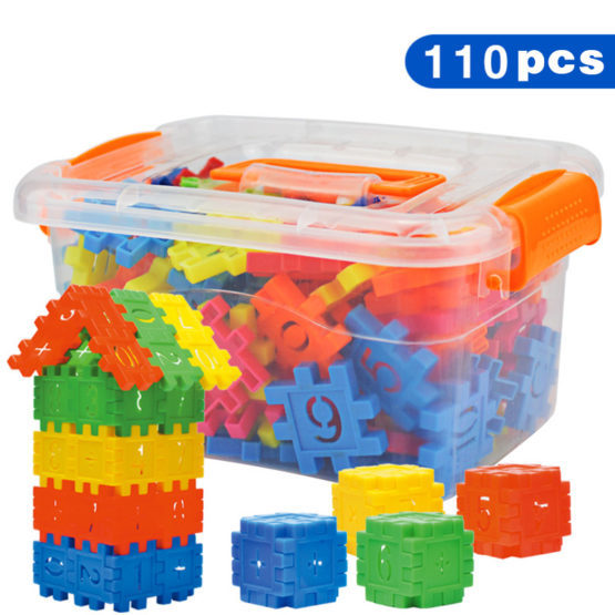 110pcs Set DIY Lepin Building Blocks Baby Boys And Girls