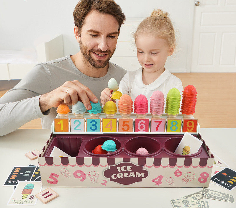 Play House Ice Cream Math Kitchen Toys For Children